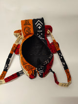 Made from durable materials, this backpack is both stylish and functional. With its vibrant print, your child will love carrying their belongings in this backpack while staying organized. Check out our unique handmade bags.