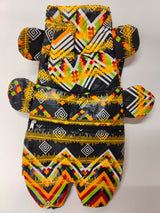 Made from durable materials, this backpack is both stylish and functional. With its vibrant print, your child will love carrying their belongings in this backpack while staying organized. Check out our unique handmade bags.