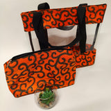 African Print Tote Bag - SisiMuj