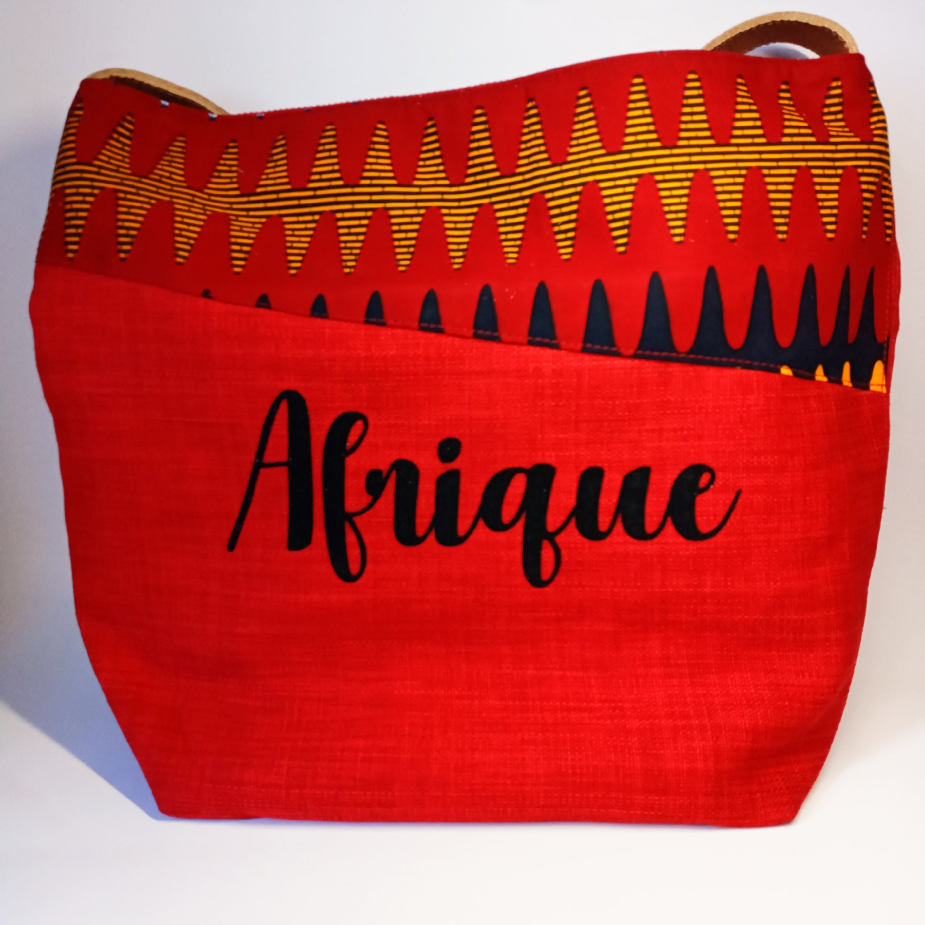 African Print Vivi Reversible Mini Tote Bag