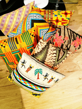 African Print Cushion/Pillow Covers - SisiMuj