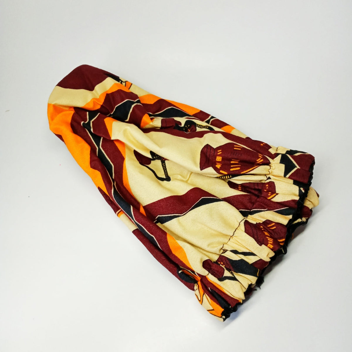 African Print Satin Bonnet - SisiMuj