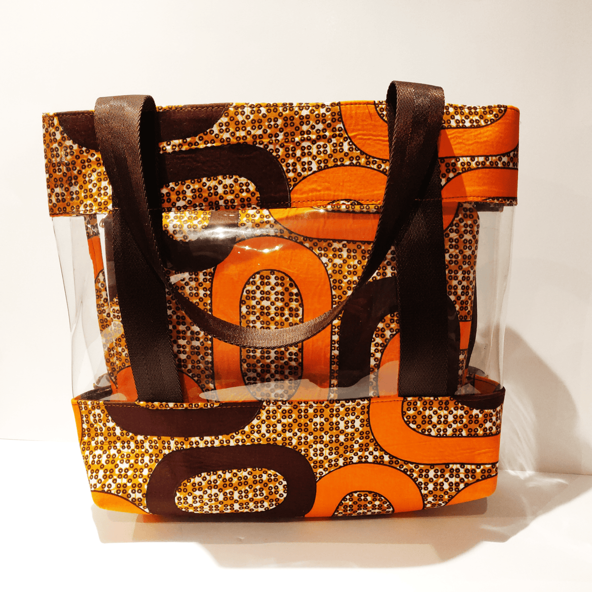 African Print Tote Bag - SisiMuj
