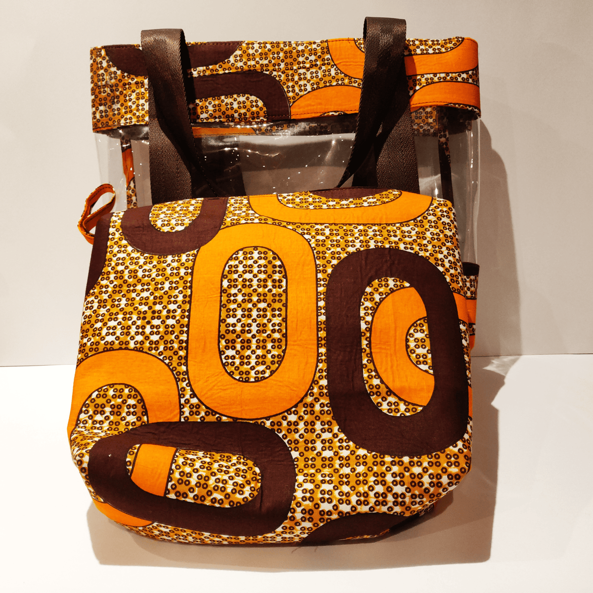 African Print Tote Bag - SisiMuj