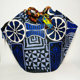 Blue Beads Handbag - SisiMuj