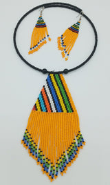 Colorful Beaded Necklace Set - SisiMuj