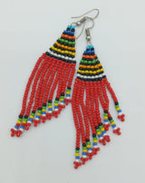Flary African Beaded Earrings - SisiMuj
