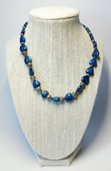 Navy Blue Sodalite Necklace - SisiMuj