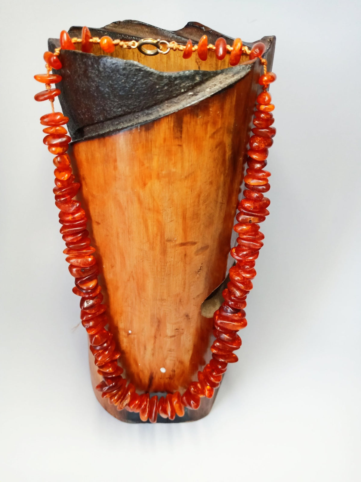 Red Coral Pieces Necklace - SisiMuj