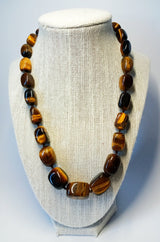 Tiger Eye Necklace - SisiMuj