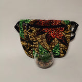 Fanny pack with floral pattern