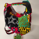 Colorful multipurpose patterned handbag