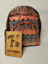 Made from durable, water-resistant plastic, the Kids Ankara Waterproof Backpack is made to stand up to those wet school days. Check out our unique handmade bags.