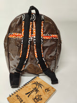 Made from durable, water-resistant plastic, the Kids Ankara Waterproof Backpack is made to stand up to those wet school days. Check out our unique handmade bags.
