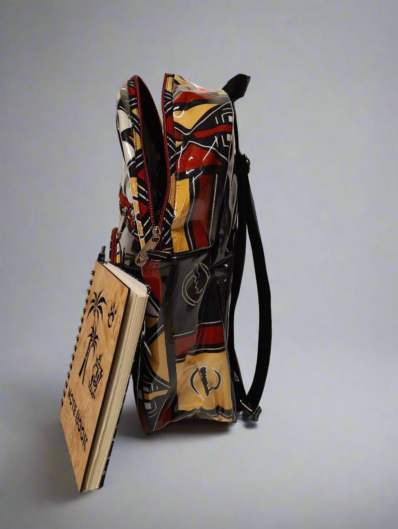 Made from durable, water-resistant plastic, the Kids Ankara Waterproof Backpack is made to stand up to those wet school days. Check out our unique handmade bags.