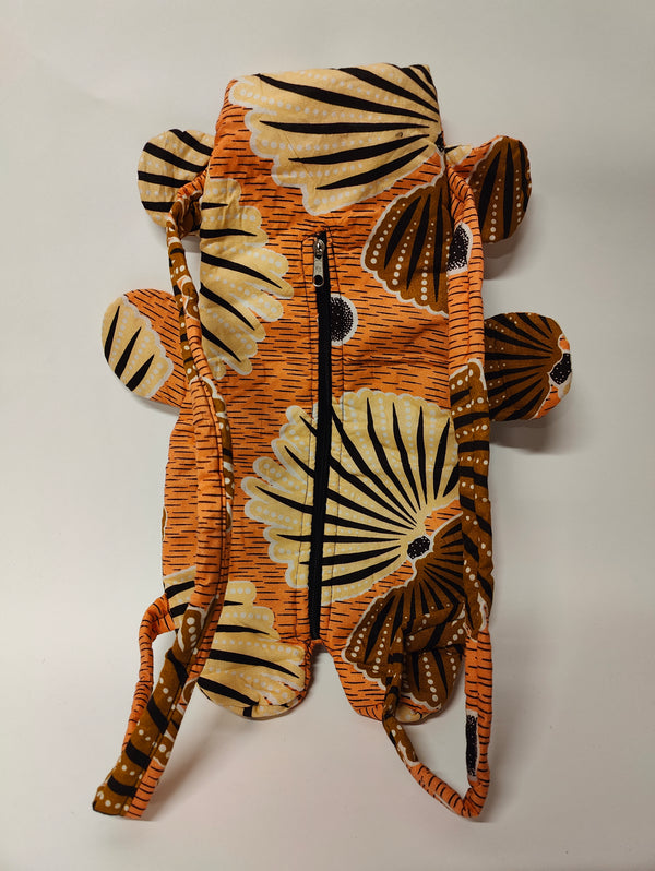 Made from durable materials, this backpack is both stylish and functional. With its vibrant print, your child will love carrying their belongings in this backpack while staying organized. Check out our unique handmade bags.