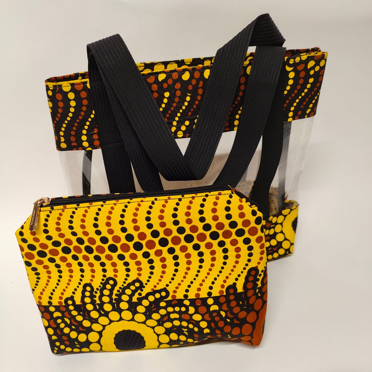 African Print Tote Bag - SisiMuj