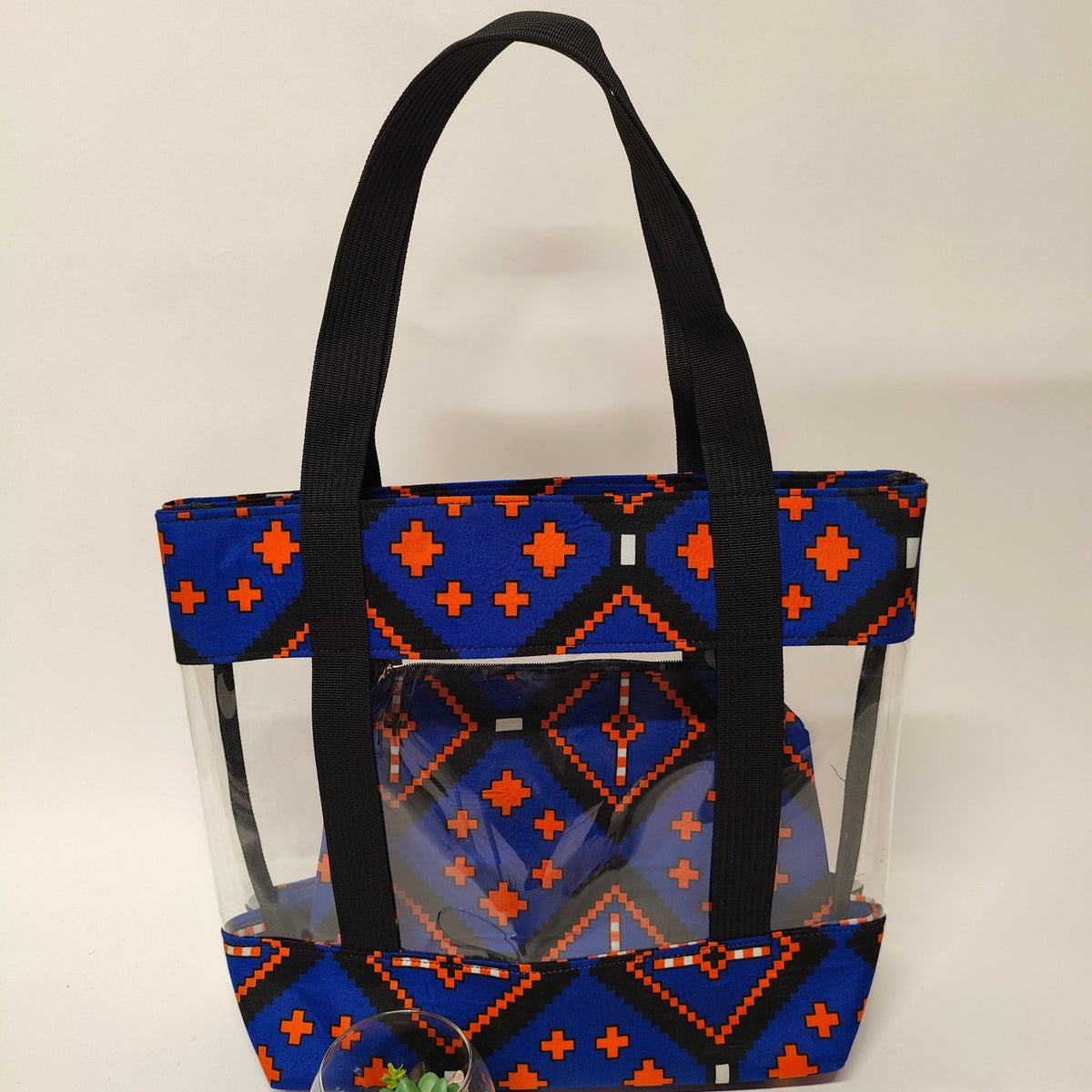 African Print Tote Bag - SisiMuj