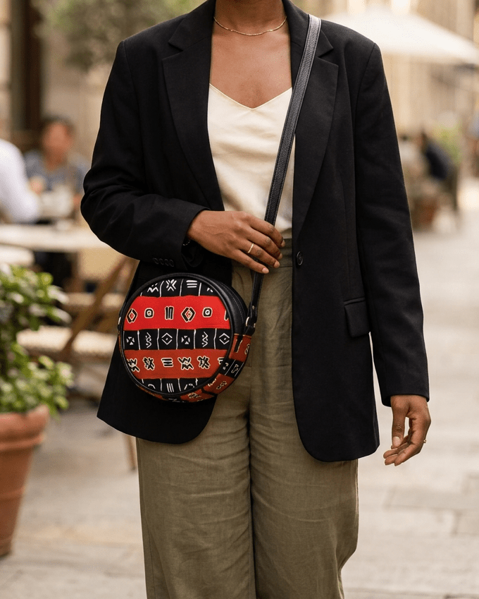 Circle Crossbody Bag - Sisimuj
