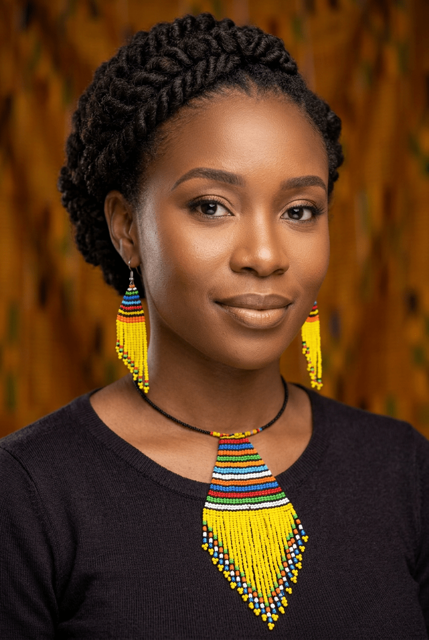 Colorful Beaded Necklace Set - Sisimuj