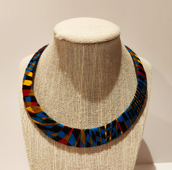 Explore our range of unique handcrafted necklaces. Find the perfect necklace to suit your style and express yourself, or gift to a loved one. Beaded necklace. Ankara necklace. Semi-precious necklace. Gemstone necklace.