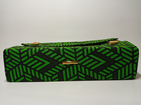 African Print Facial Tissue Box