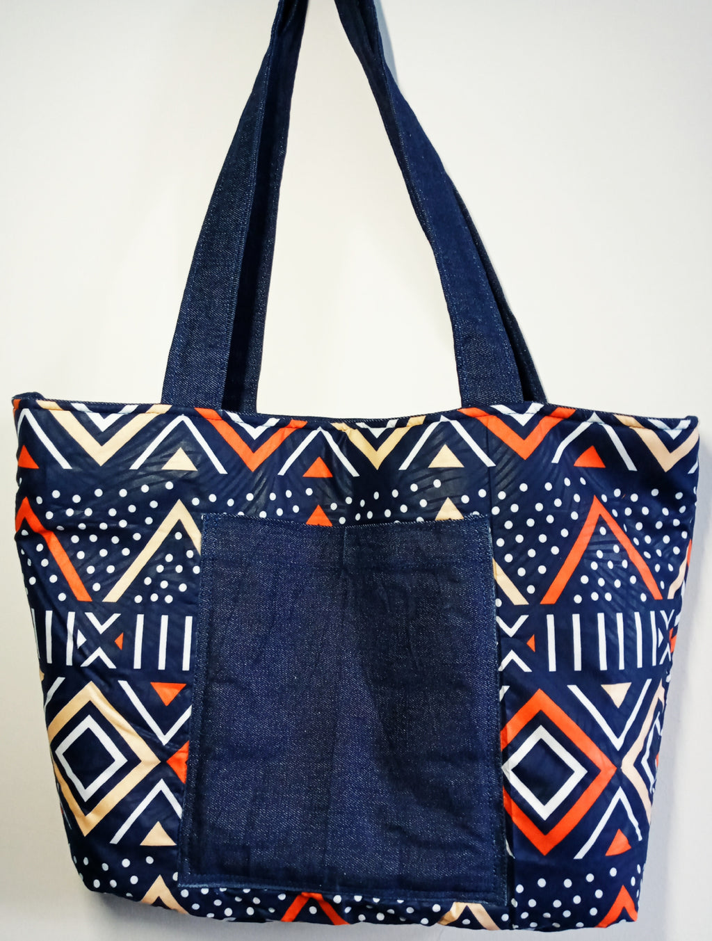 African Print Vivi Reversible Mini Tote Bag