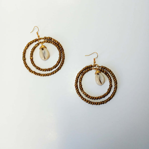 Check out our unique cowrie shell earring selection. Cowrie Shell Earrings Dangle, African Earrings.