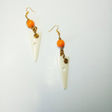 Check out our unique African earring selection. Brass Earrings Dangle, African Earrings.