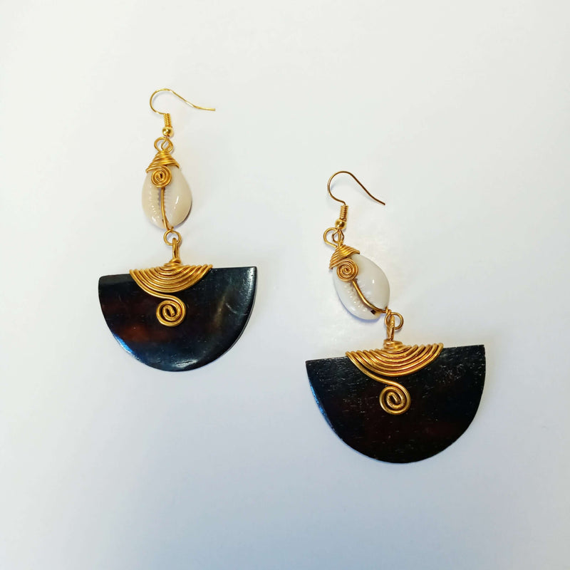 Check out our unique African earring selection. Brass Earrings Dangle, African Earrings.