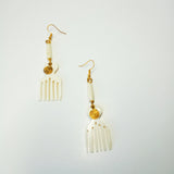 Check out our unique African earring selection. Brass Earrings Dangle, African Earrings.