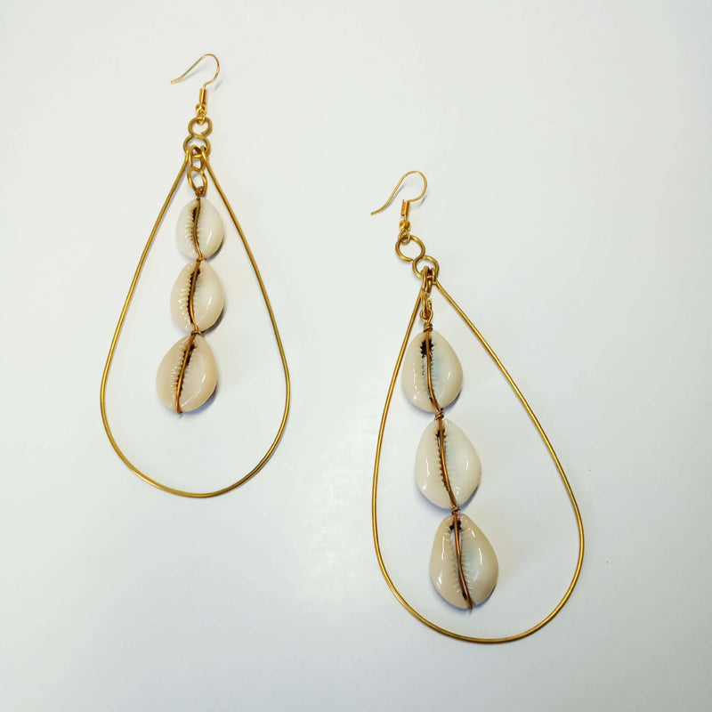 Check out our unique cowrie shell earring selection. Cowrie Shell Earrings Dangle, African Earrings.