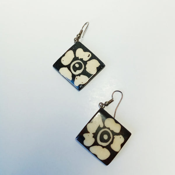 Coconut Shell Earrings