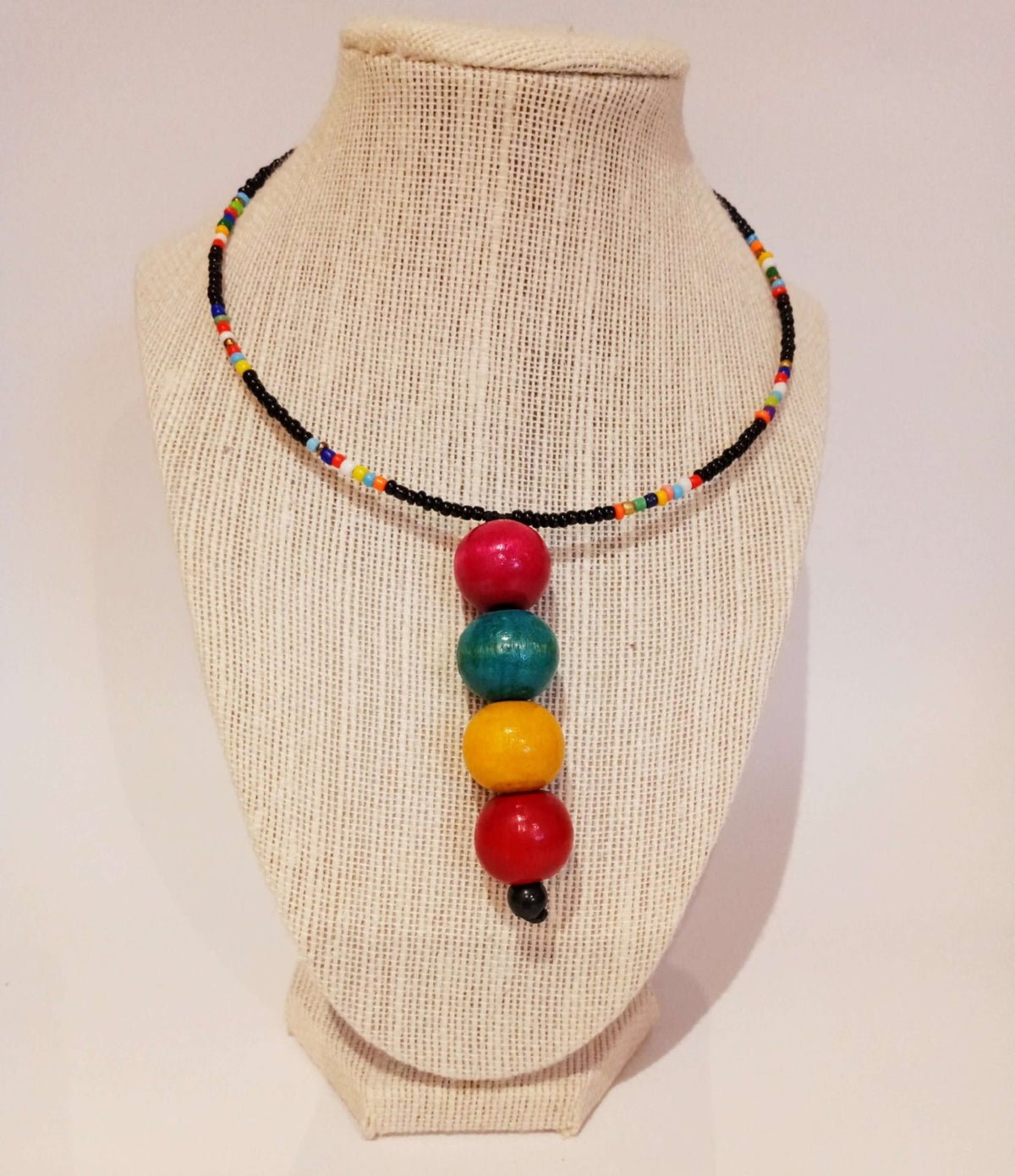African Beaded Necklace - SisiMuj