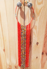 African Beaded Necklace Set - SisiMuj