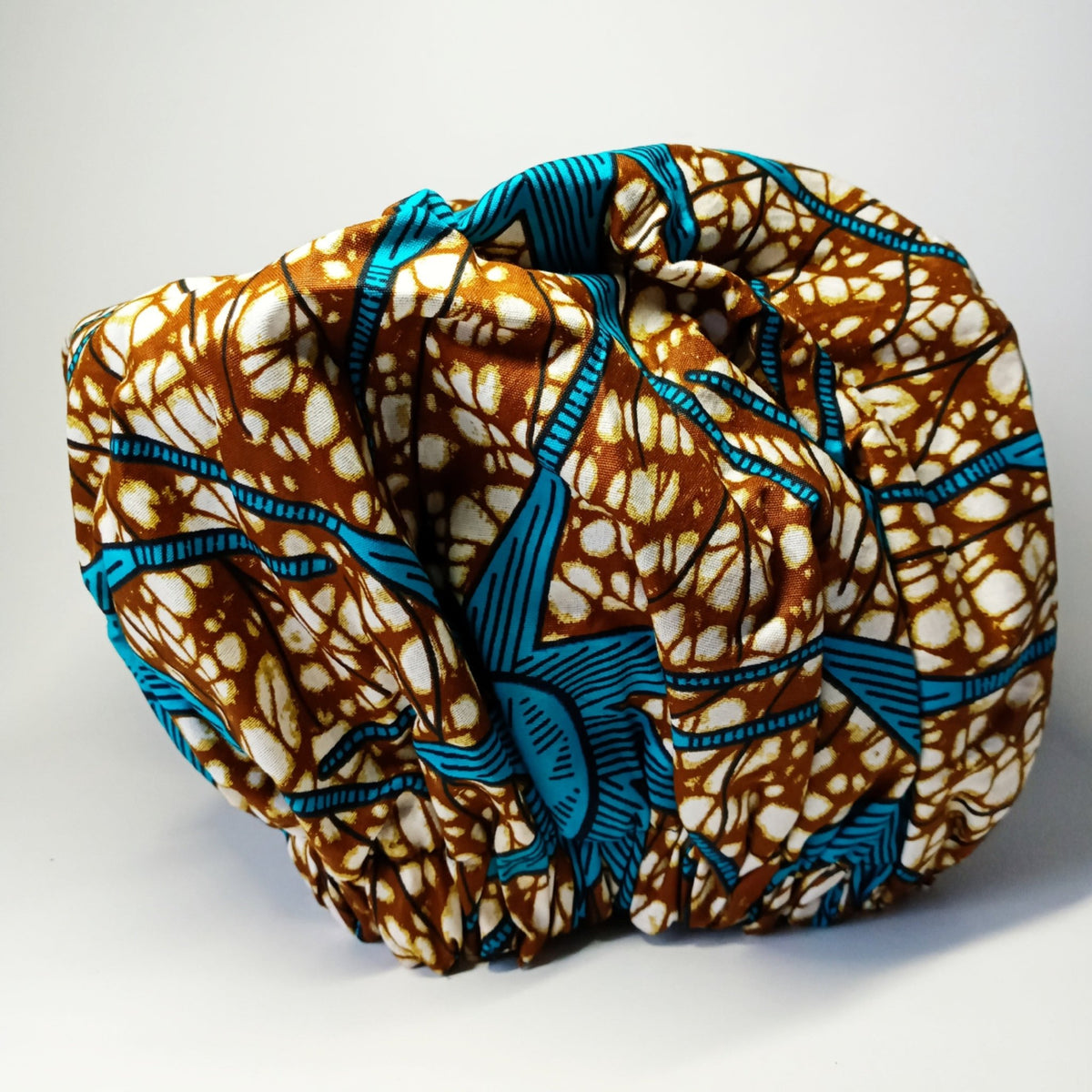 African Print Satin Bonnet - SisiMuj