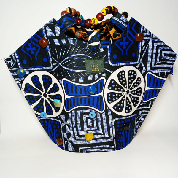 Blue Beads Handbag - SisiMuj