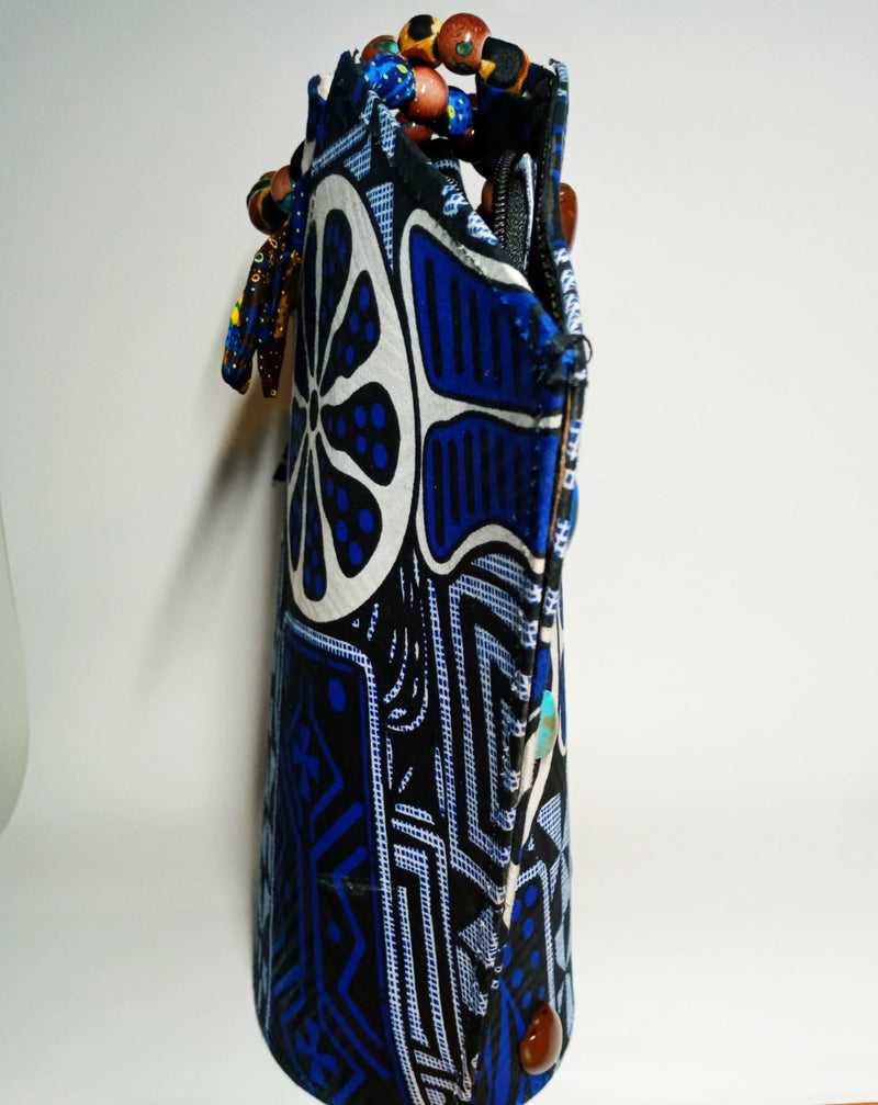 Blue Beads Handbag - SisiMuj