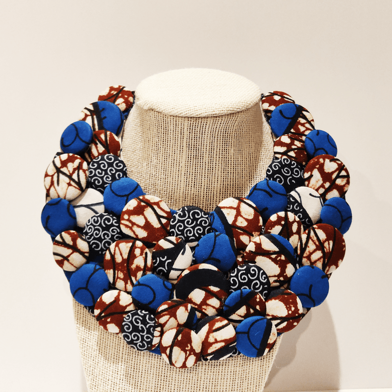 Bright Button Necklace - SisiMuj