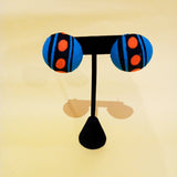 Button Earrings - SisiMuj