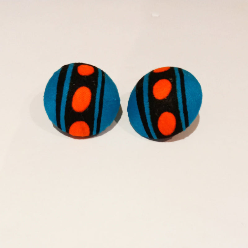 Button Earrings - SisiMuj