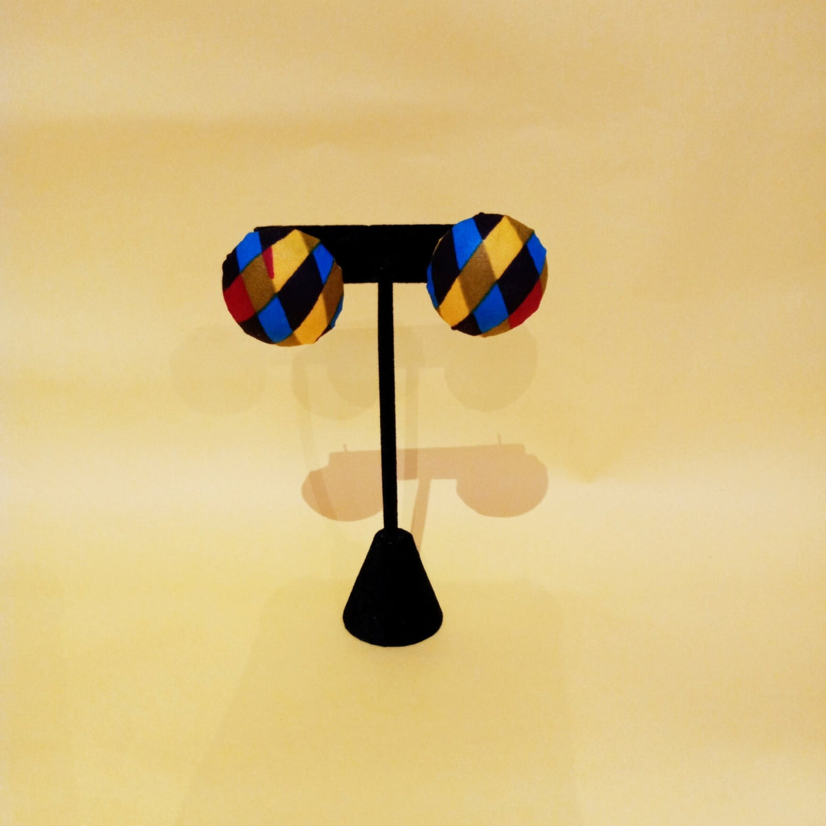Button Earrings - SisiMuj