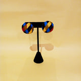 Button Earrings - SisiMuj