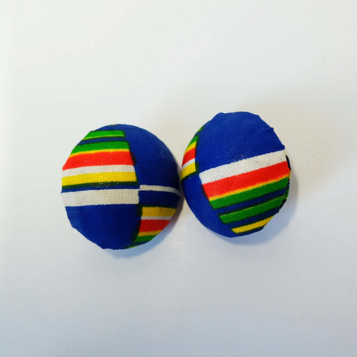 Button Earrings - SisiMuj