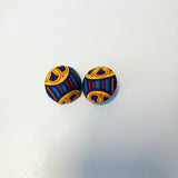 Button Earrings - SisiMuj