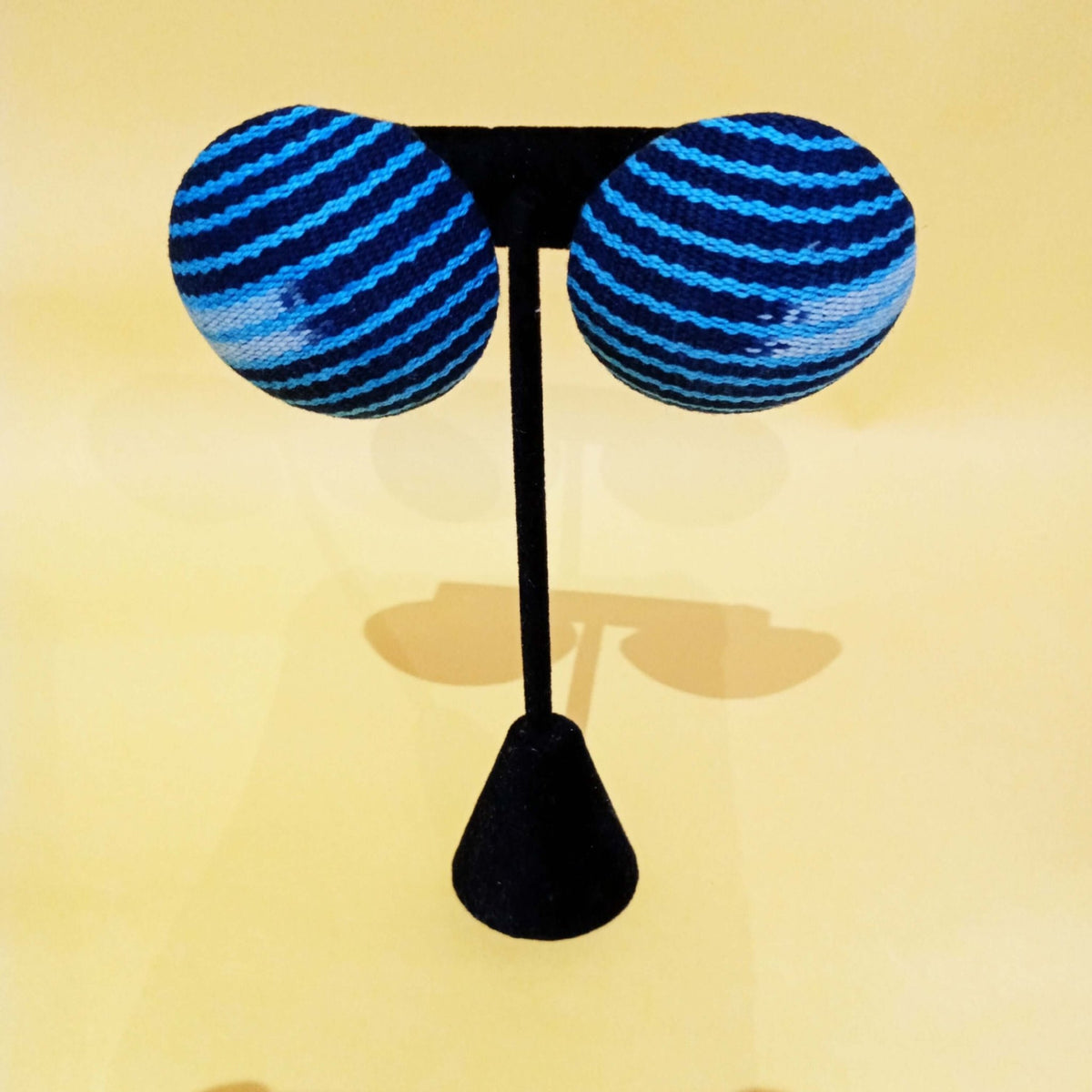 Button Earrings - SisiMuj