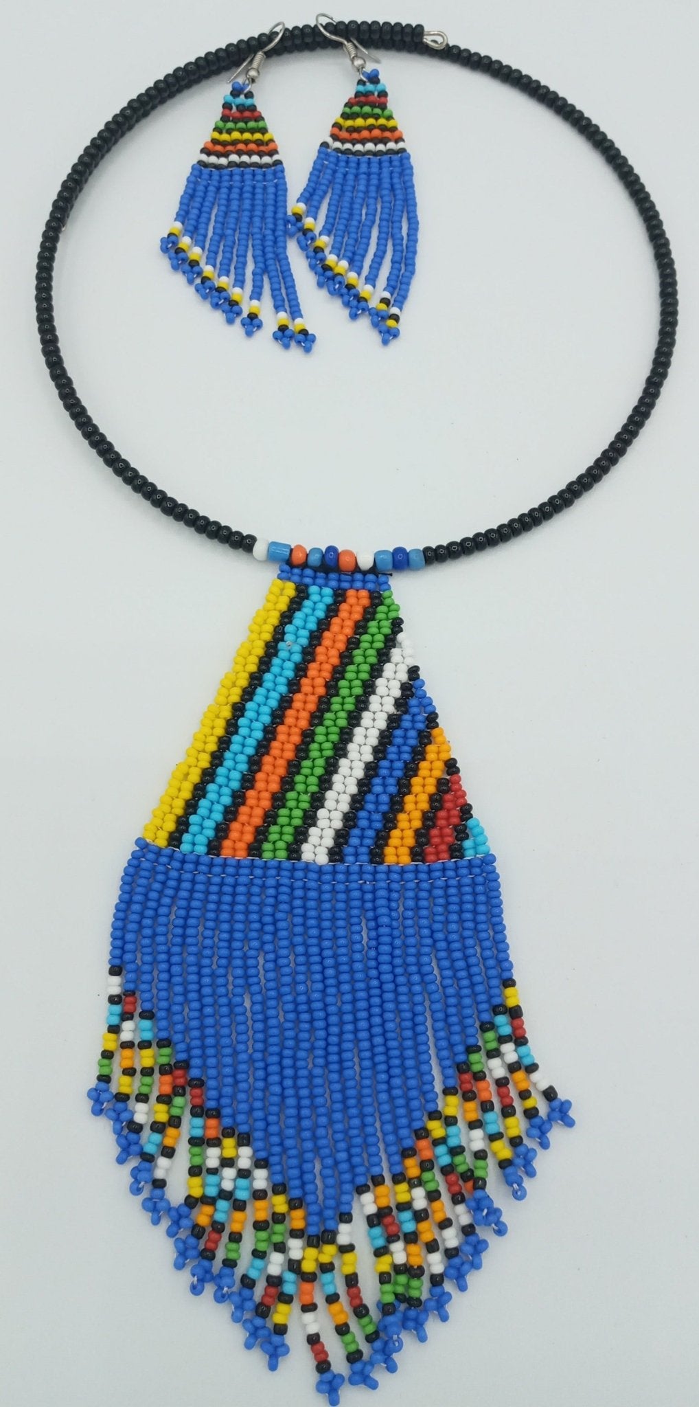 Colorful Beaded Necklace Set - SisiMuj
