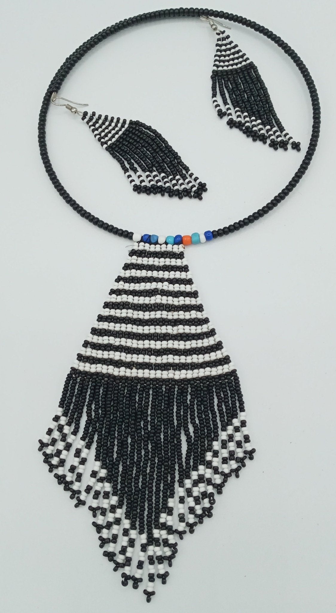 Colorful Beaded Necklace Set - SisiMuj