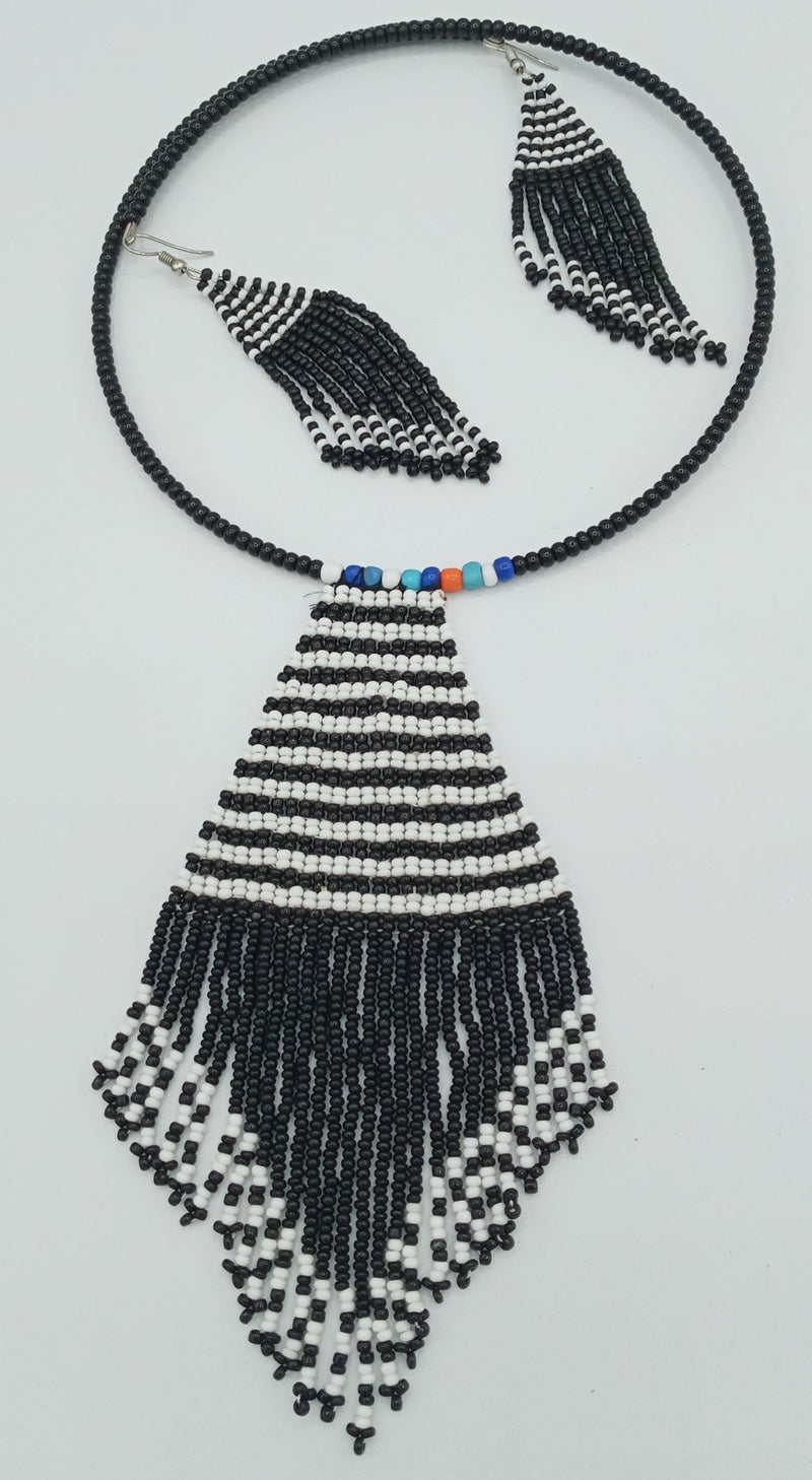 Colorful Beaded Necklace Set - SisiMuj