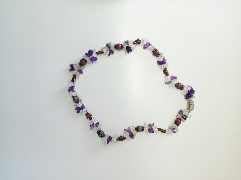 Gemstone Statement Necklace - SisiMuj